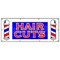 Signmission HAIR CUTS BANNER SIGN men women girls boys stylist dresser walk ins B-96 Hair Cuts - alternate 1